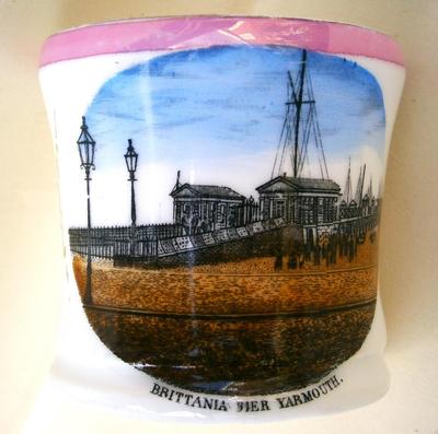 Souvenir Cup from BRITTANIA PIER YARMOUTH England