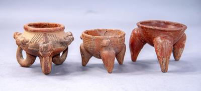 THREE "PRE COLUMBIAN" POTS - ONE PRICE FOR ALL THREE