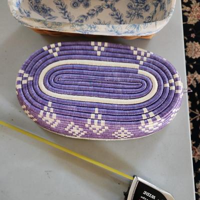 2 small Baskets Longaberger &