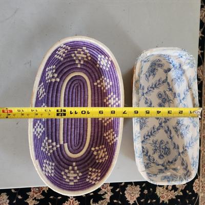 2 small Baskets Longaberger &