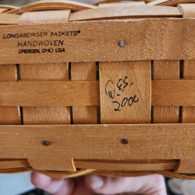 2 small Baskets Longaberger &