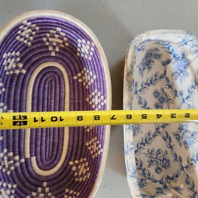 2 small Baskets Longaberger &