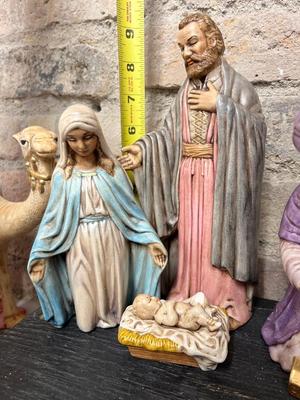 Vintage Ceramic nativity