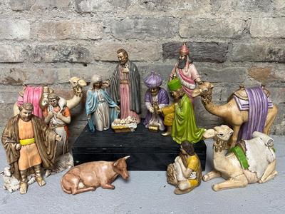 Vintage Ceramic nativity