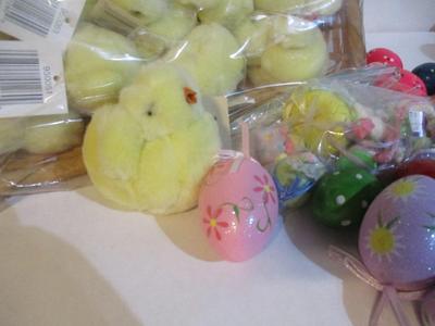 New Easter Decorations Chicks Lambs Eggs