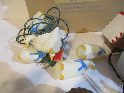 New Assortment Of String Lights Cupcake Holiday Bear & More