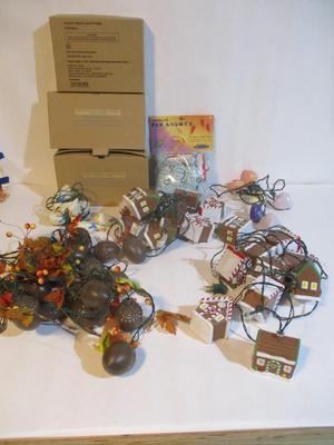 New Assortment Of String Lights Cupcake Holiday Bear & More