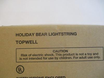 New Assortment Of String Lights Cupcake Holiday Bear & More