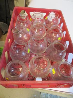 12 - 4" Glass Bowls