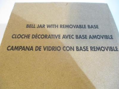 12 - Bell Jars With Removable Base #141
