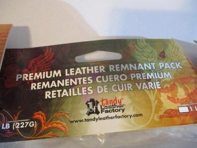Tandy Premium Leather Remnant Packs