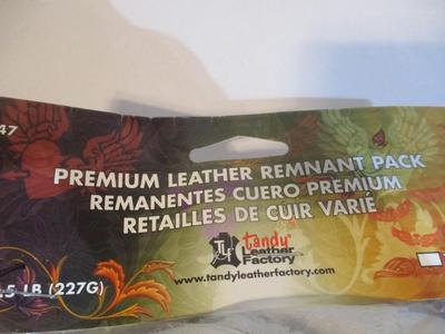 Tandy Premium Leather Remnant Packs