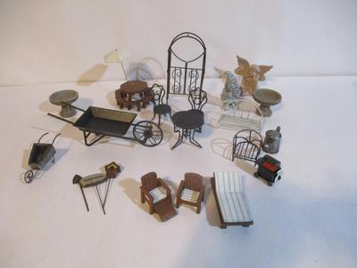 Resin Metal Miniature Furniture