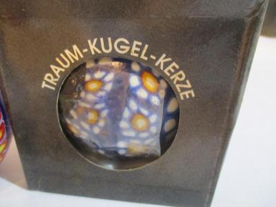 New Assortment Of Colorful Candles Traum Kugel Kerze #158