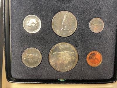 (1867-1967) Canadian Confederation Centennial 6-Coin Proof-like Presentation Set (No Gold Coin) as Pictured.