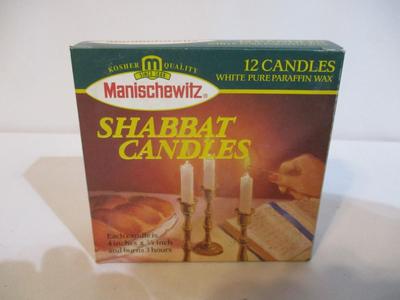9 Packs Of Shabrat Candles #163