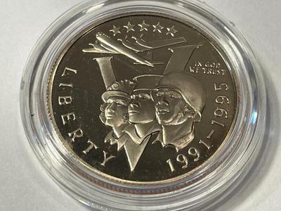 1993 PROOF 1991-1995 P World War II Commemorative Half Dollar 50c as Pictured.