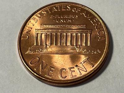 1995-P DOUBLE DIE OBVERSE LINCOLN CENT ERROR UNCIRCULATED CONDITION AS PICTURED.