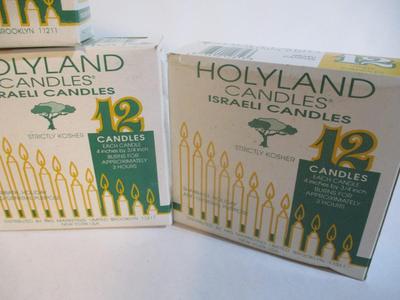 New Holland Candles Israeli Hanukkah Candles #166