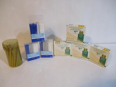 New Holland Candles Israeli Hanukkah Candles #166