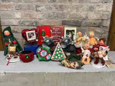Annalee Dolls & misc Christmas