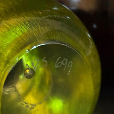 LOT 299: JRS Art Glass Paperweights: Pears & Apple