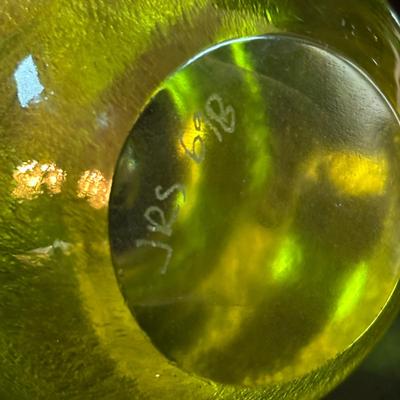 LOT 299: JRS Art Glass Paperweights: Pears & Apple