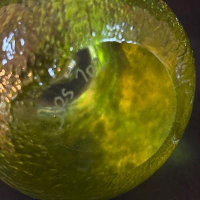 LOT 300: JRS Art Glass Pears & Apple Paperweights