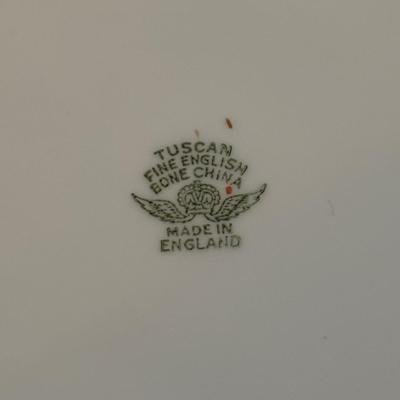 LOT 302: Vintage Teacups & Dessert Plates: Imperial Bohemian, Czechoslovakia: Churchill, Made in England: Bavaria: Royal Jackson:...