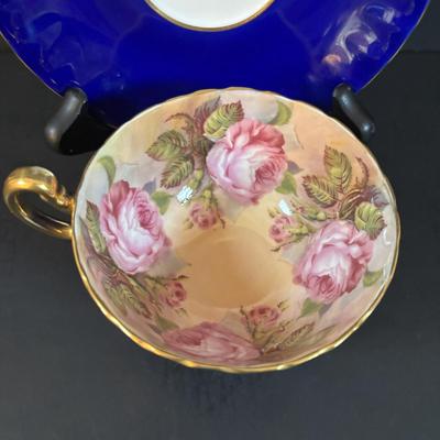 LOT 303: Vintage Teacup Collection: Royal Albert, Parisienne by Royal Jackson, Crown D'or, Aynsley