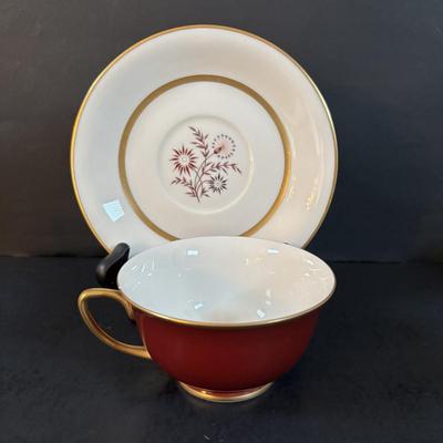 LOT 304: Vintage Teacup Collection Featuring a Wright Tyndale & Van Roden of Philadelphia Limoges Teacup, Bergere Limoges, Shelly...