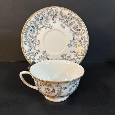 LOT 304: Vintage Teacup Collection Featuring a Wright Tyndale & Van Roden of Philadelphia Limoges Teacup, Bergere Limoges, Shelly...