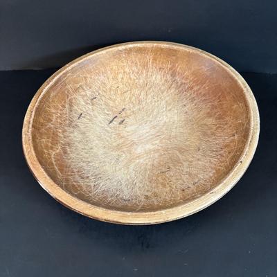 LOT 308: Primitive Wooden Bowls, Acme Egg Scale, Copper Rooster, Vintage Rolling Pins & More