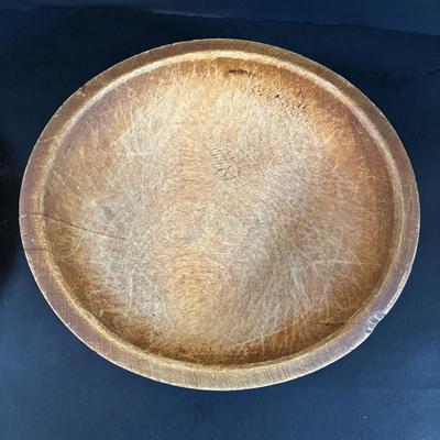 LOT 308: Primitive Wooden Bowls, Acme Egg Scale, Copper Rooster, Vintage Rolling Pins & More