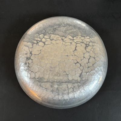 LOT 309: Vintage Biscuit Jars: Floral Glazed Porcelain & Glass, Cranberry Glass Sugar Shaker, Crystal Sugar Shaker, Hammer Aluminum...