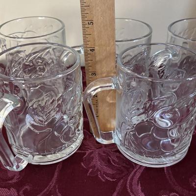 LOT 310: Signed VSL (Val St. Lambert) Crystal Crescent Shaped Fruit Tray/Salad Plates, Signed VSL Platter, Crystal Berry Bowl, FB Rogers...