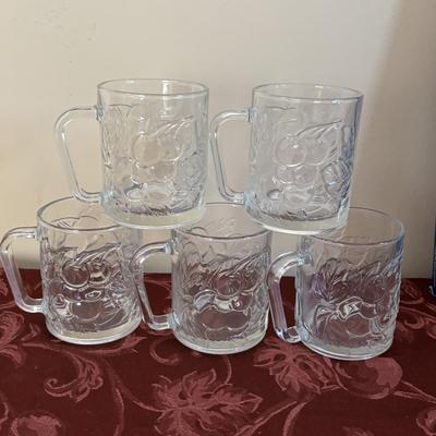 LOT 310: Signed VSL (Val St. Lambert) Crystal Crescent Shaped Fruit Tray/Salad Plates, Signed VSL Platter, Crystal Berry Bowl, FB Rogers...