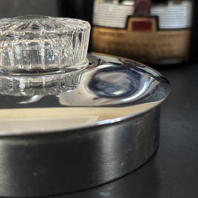 LOT 316: Hoffritz Knives w/Magnetic Board, Universal Coffeematic Electric Percolator, Porcelain & Stainless-Steel Teapot, Vintage...