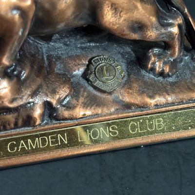 LOT 324: Inkstand w/Central Pump Inkwell & Open Inkwells to Either Side, Carved Roman Gothic Figural Magnifying Glass & Letter...