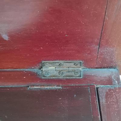 LOT 326: Antique Wooden Commode