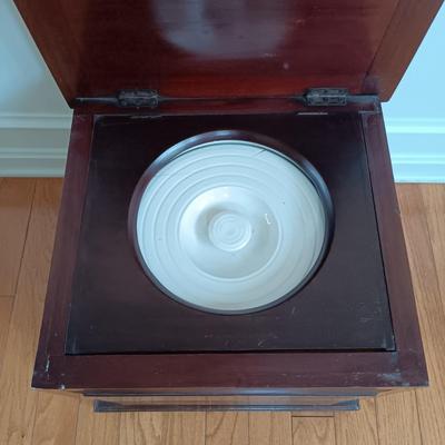 LOT 326: Antique Wooden Commode