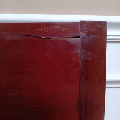 LOT 326: Antique Wooden Commode