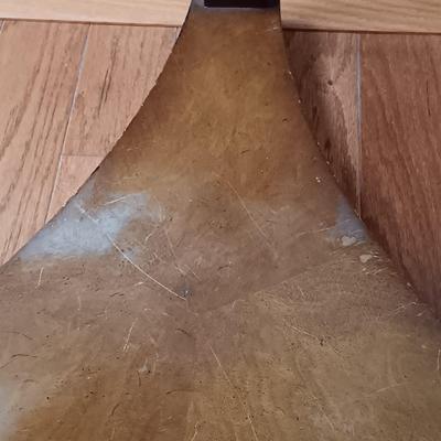 LOT 329: Empire Style Marble Top Pedestal Side Table