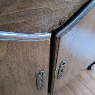 LOT 330: Vintage French-Style Nightstand