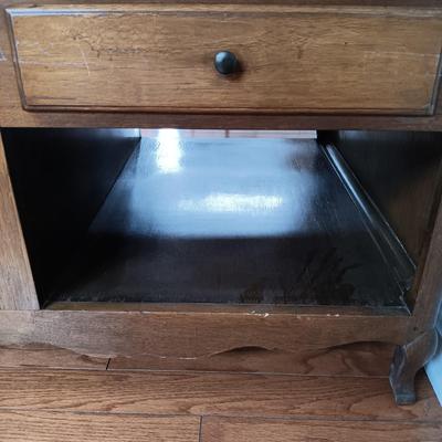 LOT 330: Vintage French-Style Nightstand