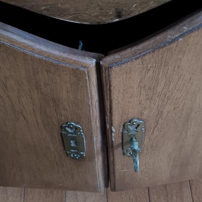 LOT 330: Vintage French-Style Nightstand