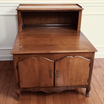 LOT 330: Vintage French-Style Nightstand