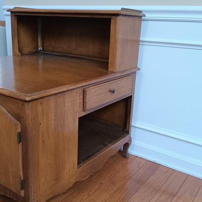 LOT 330: Vintage French-Style Nightstand