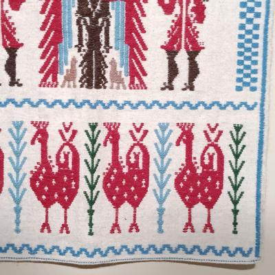 LOT 332: Pair of Woven Textile Tapestries