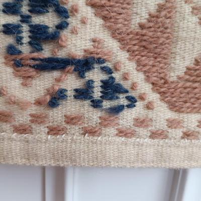 LOT 332: Pair of Woven Textile Tapestries